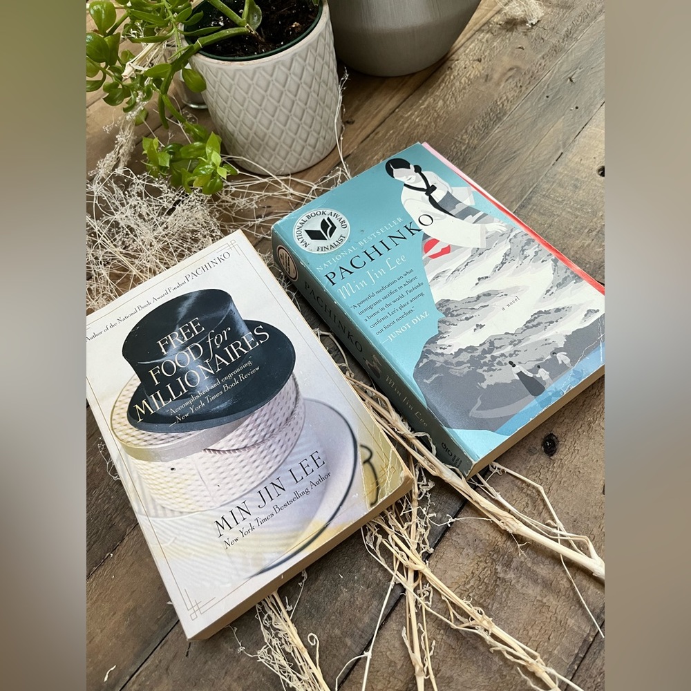 Min Jin Lee Book Bundle: Pachinko and Free Food For Millionaires